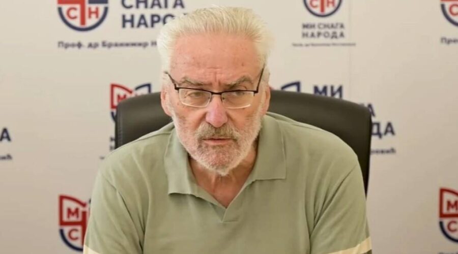 “Zbog ozbiljnih zdravstvenih problema dr Nestorovića doneli smo odluku”: Narodna stranka ide samostalno na izbore