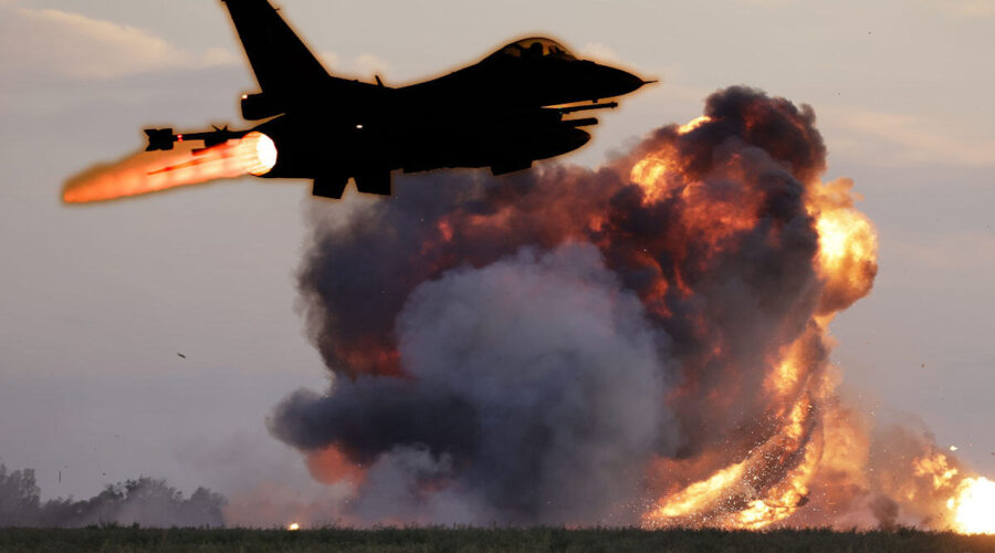 Srušio se moćni američki F-16, plamen se vinuo u nebesa! Drama u NATO bazi – ima povređenih, hitno se oglasile lokalne vlasti
