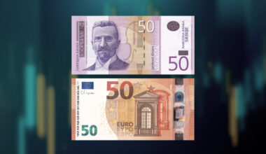 Srednji kurs dinara za evro 117,4420 dinara