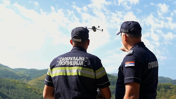Dačić: Sve više ćemo koristiti dronove za kontrolu saobraćaja