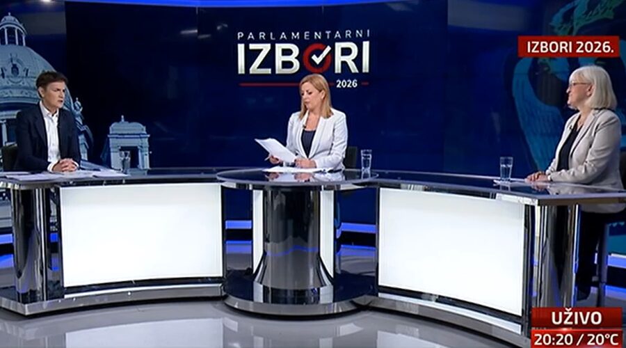 Ana Brnabić u N1 debati bez odgovora o rejtingu SNS, rekla da je došla na Vučićevo insistiranje, Nikolić poručila – „kulturna Srbija tek dolazi“