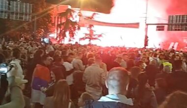 Studenti u blokadi zahvalili se Nišlijama što na dočeku biciklista nisu nasele na provokacije naprednjaka