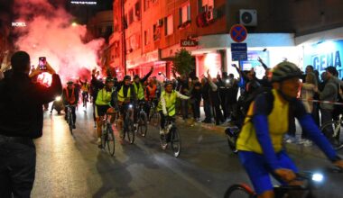 Nišlije dočekale studente bicikliste, pristalice SNS-a postavljale svoje štandove na planirane lokacije dočeka (FOTO, VIDEO)