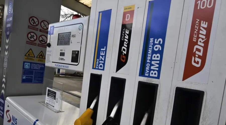 Cene goriva miruju narednih nedelju dana: Dizel i benzin ostaju na istom nivou (GRAFIKA)