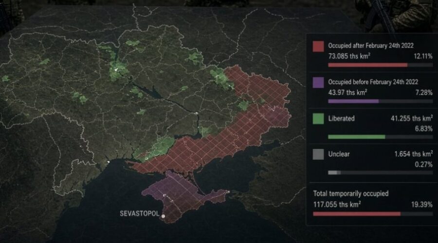 Rusija zauzela u Ukrajini teritoriju veličine Bugarske