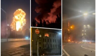 Kijev bukti treći dan zaredom, Ukrajina pod snažnim napadom! Ima mrtvih i ranjenih, među njima i deca! Bukte požari, oštećeni vrtići i zgrade! (foto/video)