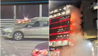 Sumnja se da je požar u centru Beograda sabotaža! Kamera ih uhvatila na delu, vatra počela da guta i druge spratove! Policija traga za počiniocima (video)