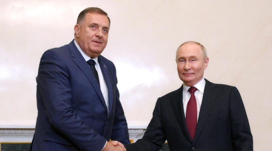 Delegacija Srpske na čelu sa Dodikom danas sa Putinom u Rusiji
