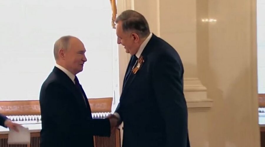 Važan susret u Moskvi: Dodik danas sa Putinom, evo o čemu će razgovarati