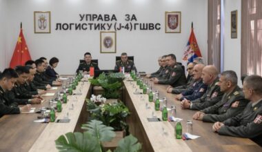 Delegacija armije Kine u poseti Vojsci Srbije