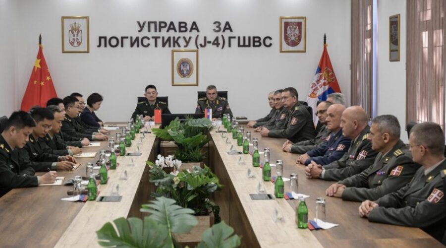 Delegacija armije Kine u poseti Vojsci Srbije