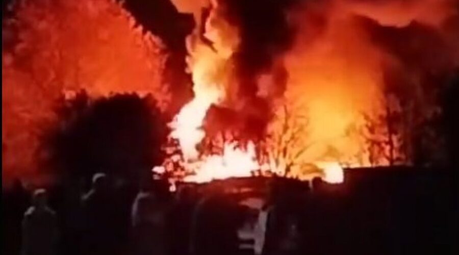 Srušio se ruski strateški bombarder Tu-95 kod baze Ukrajinka