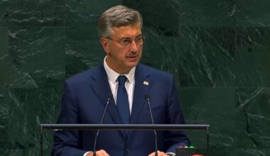 Andrej Plenković napao Srbiju tokom govora na Generalnoj skupštini UN
