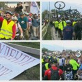 (BLOG) "Ustav na cilju": Studenti biciklisti dočekani u Kragujevcu, bakljada pristalica SNS posle skupa
