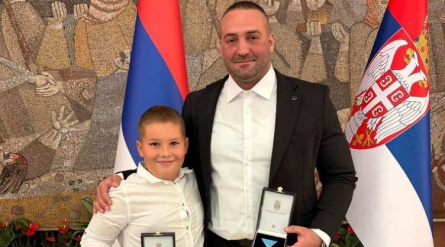 Bogdan Obradović odlikovan Zlatnom medaljom za zasluge