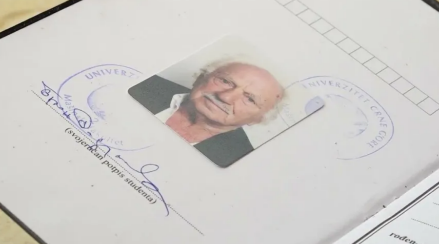 DEKA IZ PODGORICE UPISAO FAKULTET U 88. GODINI: Tvrdi da Crna Gora uz njegove ideje može da postane najbogatija zemlja sa najmanje radnih sati!