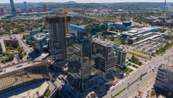 DELTA DISTRICT ДОБИЈА КОНАЧНЕ КОНТУРЕ: Почели завршни радови DELTA DISTRICT ДОБИЈА КОНАЧНЕ КОНТУРЕ: Почели завршни радови