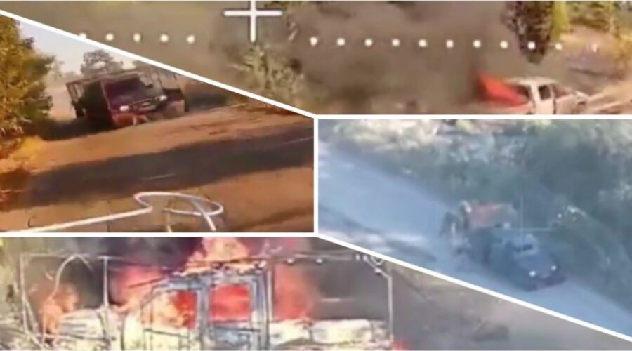 DRONOVI KAO STRŠLjENOVI NAPADAJU UKRAJINCE: Pogledajte kakve su snimke Rusi podelili – Ovog nema ni u akcionom filmovima (VIDEO)
