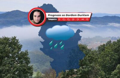 Jesenje zahlađenje i kiša u jednom delu Srbije od jutra, a u drugom tek popodne: temperatura od 14 do 22