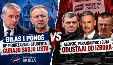 Đilas i Ponoš ne podržavaju studente, guraju svoju listu – Aleksić, Parandilović i Ćuta ispali iz igre i skupštine