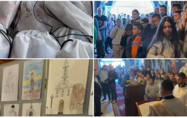 Episkop Heruvim poželeo deci sreću i uspeh, Fondacija “Sveta Petka” podelila paketiće za đake