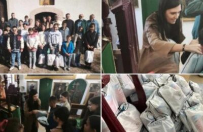 Fondacija “Sveta Petka” u Belom Manastiru mališanima podelila pakete sa školskim priborom