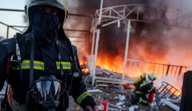 (Foto, video) Pakao u Kijevu trajao 18 sati! Masovni udar mlaznih dronova na Ukrajinu, eksplozije odjekivale centrom prestonice: Pogođena i rezidencija ambasadora