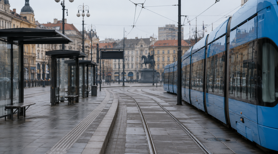 Haos u Zagrebu: Štrajk čistoće i javnog prevoza, ne voze tramvaji ni autobusi