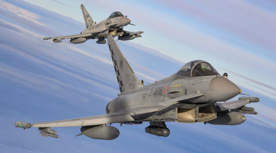 Italijanski Eurofighteri oborili dron iznad Litvanije