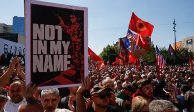 Još jedan protest u Prištini protiv presude bivšim liderima OVK