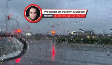 Jutro vedro i hladno, tokom dana naoblačenje sa kišom, na najvišim planinama i sneg: temperatura od 15 do 20