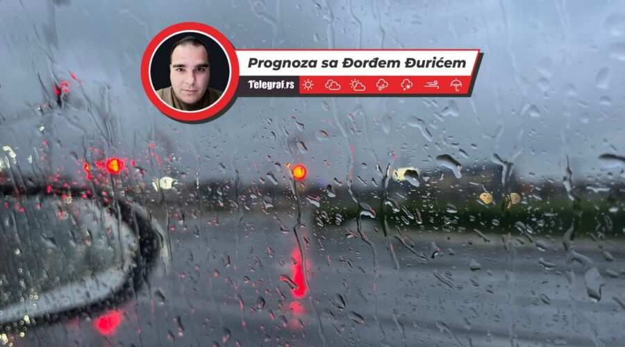 Jutro vedro i hladno, tokom dana naoblačenje sa kišom, na najvišim planinama i sneg: temperatura od 15 do 20