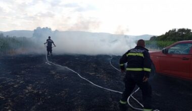 Lokalizovan požar u Gornjoj Lopušnji kod Vlasotinca