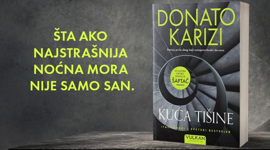 Majstor modernog trilera ima novi roman: Donato Karizi otvara vrata “Kuće tišine”