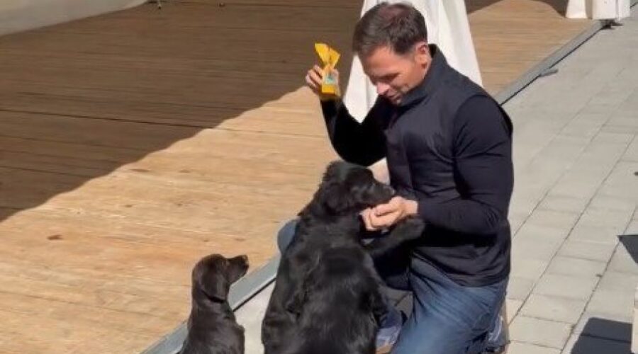 Mali objavio snimak koji će raznežiti mnoge, evo kako provodi pauzu između sastanaka (VIDEO)
