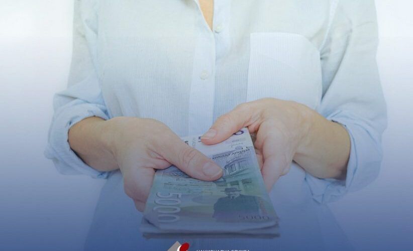 NSZ: Danas isplata redovne, sutra privremene novčane naknade
