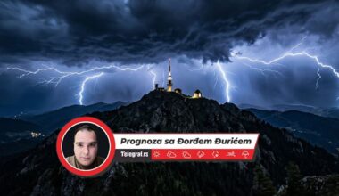 Namračilo se u ovom delu Srbije! Već ima pljuskova: Evo gde se očekuju padavine do kraja dana
