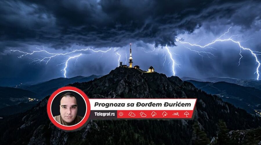 Namračilo se u ovom delu Srbije! Već ima pljuskova: Evo gde se očekuju padavine do kraja dana