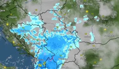 Oblaci stižu sa severa, pogledajte kad se očekuju pljuskovi u Srbiji