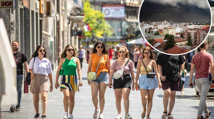Od danas se menja vreme, stižu pljuskovi sa grmljavinom: Pad temperature uz intenzivne padavine