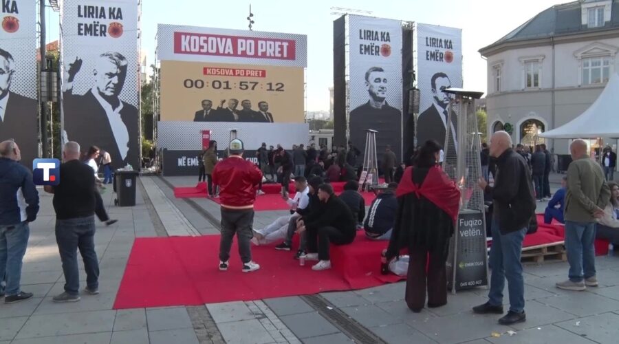 Održan protest pristalica tzv. OVK, zatraženo ukidanje ili izmena Zakona o specijalizovanim većama u Hagu