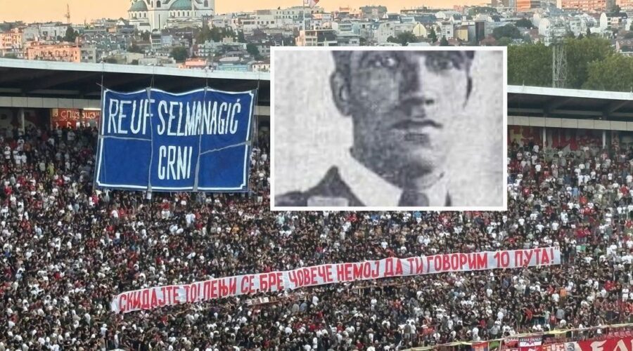 Ovo je Reuf Selmanagić Crni, sa transparenta na Marakani: Zločin nad Srbima 1941. promenio mu je život zauvek