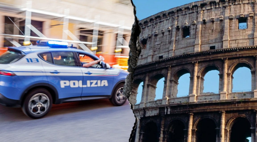 PIŠTOLJEM SEJAO STRAH U CENTRU RIMA: Državljanin BiH pretio turistima kod Koloseuma, policija mu pronašla drogu i municiju!