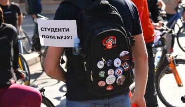 POLICIJA ZOVE STUDENTE IZ NIŠA NA INFORMATIVNI RAZGOVOR: Dvoje studenata već bilo u Policijskoj upravi zbog okupljanja na Crvenom vencu!