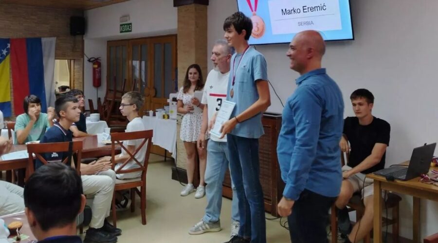 PONOS ZRENJANINA I SRBIJE: Marko osvojio bronzu na Internacionalnoj juniorskoj geografskoj olimpijadi!