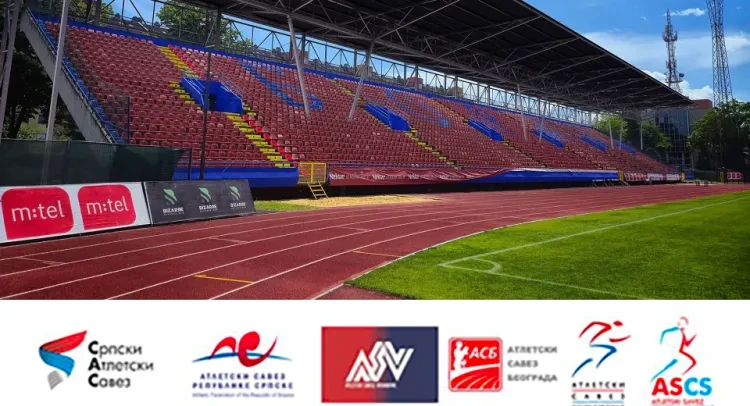 Petoro Nišlija u reprezentaciji Centralne Srbije za Svesrpski atletski kup