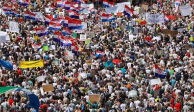 ‘Pluća Hrvatske teško dišu’: Protest u Zagrebu zbog opasnog otpada u Gospiću