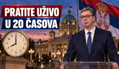 Pogledajte podnošenje ostavke i obraćanje Aleksandra Vučića