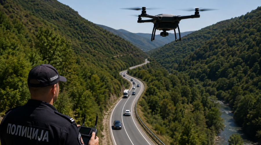 Policija masovno diže dronove širom Srbije! Iz vazduha snimaju čak 8 prekršaja, nećete znati gde su, a paprena kazna stiže sa prvom patrolom koja vas zaustavi