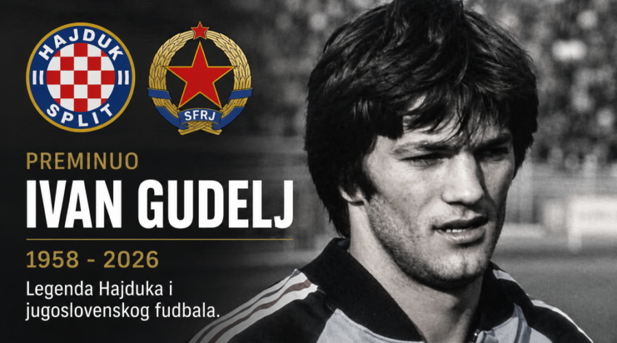 Preminuo Ivan Gudelj, legenda Hajduka i jugoslovenskog fudbala